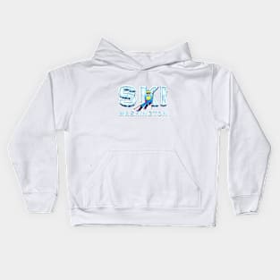 Ski Washington Kids Hoodie